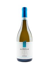 Laden Sie das Bild in den Galerie-Viewer, Weinkeller Hohenbrunn: Weinflasche mit Etikett von der Tenuta Antonini mit Trebbiano d`Abruzzo Lutum DOC von vorne