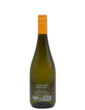 Laden Sie das Bild in den Galerie-Viewer, Weinkeller Hohenbrunn: Weinflasche mit Etikett von Fugaro`s Linea Ca` del Teo Mit Secco Bianco Frizzante von hinten