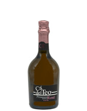 Laden Sie das Bild in den Galerie-Viewer, Weinkeller Hohenbrunn: Weinflasche mit Etikett von Fugaro`s Linea Ca` del Teo mit Prosecco Spumante Rosé Extra Dry von vorne