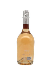 Laden Sie das Bild in den Galerie-Viewer, Weinkeller Hohenbrunn: Bild einer Spumanteflasche Spumante Rosato Extra Dry von Fugaro`s Linea Cà del Teo von hinten