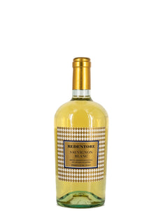 Weinkeller Hohenbrunn: Bild einer Weinflasche von vorne mit Etikett von De Stefani mit Redentore Sauvignon Blanc IGT