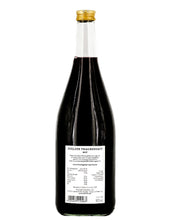 Laden Sie das Bild in den Galerie-Viewer, Weinkeller Hohenbrunn: Bild einer Flasche vom roten Pfälzer Traubensaft "Frieda" von der Weinbiet Manufaktur von hinten