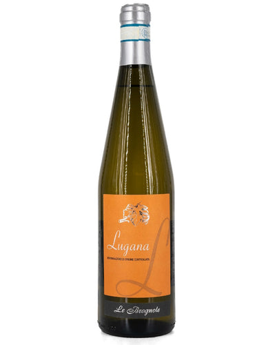 Weinkeller Hohenbrunn: Flaschenbild von vorne vom Weingut Le Brognole am Gardasee mit Lugana DOC