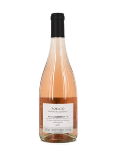 Weinkeller Hohenbrunn: Flaschenbild von hinten vom Weingut Le Brognole am Gardasee mit Rosé Rosato Frizzante IGT Veneto