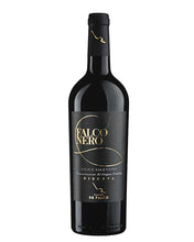 Laden Sie das Bild in den Galerie-Viewer, Weinkeller Hohenbrunn: Bild einer Weinflasche mit Negroamaro Falco Nero Riserva Salice Salento D.O.P. von der Cantine de Falco
