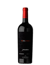 Laden Sie das Bild in den Galerie-Viewer, Weinkeller Hohenbrunn: Bild einer Weinflasche vom Primitivo "Piè del Monaco" von der Masseria Tagaro