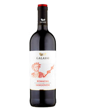 Laden Sie das Bild in den Galerie-Viewer, Weinkeller Hohenbrunn: Weinflasche mit Etikett von vorne von Galassi mit Romagna Sangiovese D.O.C