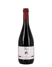 Laden Sie das Bild in den Galerie-Viewer, Weinkeller Hohenbrunn: Bild einer Weinflasche mit Etikett vom Weingut Toser mit Lambrusco Frizzante Emilia IGT von vorne