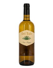 Laden Sie das Bild in den Galerie-Viewer, Weinkeller Hohenbrunn: Weinflasche mit Etikett von vorne vom Weingut Del Tufo im Piemont mit Due Ceppi Bianco VDT