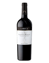 Laden Sie das Bild in den Galerie-Viewer, Weinkeller Hohenbrunn: Weinflasche mit Etikett von der Produttori di Manduria mit Lirica Primitivo di Manduria DOC.