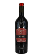 Laden Sie das Bild in den Galerie-Viewer, Weinkeller Hohenbrunn präsentiert eine Weinflasche des Weinguts Ca`de`Rocchi von Tinazzi mit Cabernet Sauvignon-Merlot Dugal I.G.P. von vorne