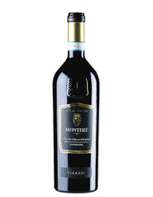 Laden Sie das Bild in den Galerie-Viewer, Weinkeller Hohenbrunn präsentiert eine Weinflasche des Weinguts Ca`de`Rocchi von Tinazzi mit Valpolicella Ripasso Superiore Monterè D.O.C. von vorne