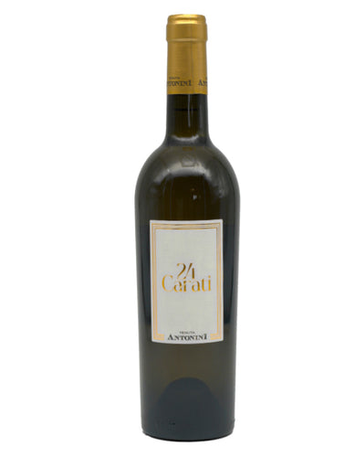 Weinkeler Hohenbrunn: Bild einer Weinflasche mit Etikett von der Tenuta Antonini 24 Carati von vorne