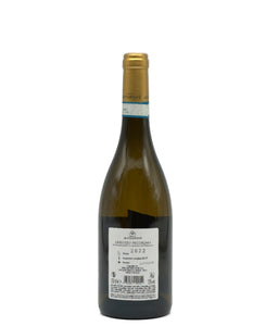 Weinkeller Hohenbrunn: Bild einer Weinflasche der Tenuta Antonini mit Pecorino DOC von hinten