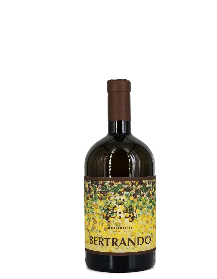 Weinkeller Hohenbrunn: Bild einer Weinflasche von vorne mit Etikett von  Antonutti mit Bertrando DOC