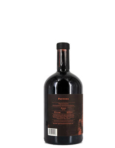 Weinkeller Hohenbrunn: Bild einer Weinflasche von hinten mit Etikett von Antonutti mit Poponne DOC