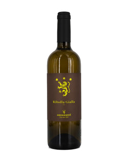 Weinkeller Hohenbrunn: Bild einer Weinflasche von vorne mit Etikett von  Antonutti mit Ribolla Gialla IGT