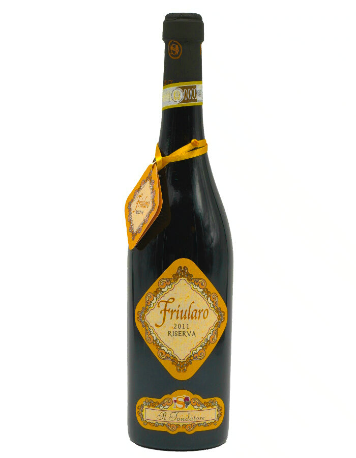 Weinkeller Hohenbrunn: Weinflasche mit Etikett von vorne von der Cantina di Conselve mit Friulano Fontadore Riserva DOCG