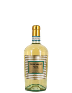 Weinkeller Hohenbrunn: Bild einer Weinflasche von vorne mit Etikett von De Stefani mit Redentore Pinot Grigio DOC