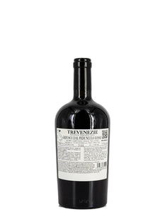 Weinkeller Hohenbrunn: Bild einer Weinflasche von hinten mit Etikett von De Stefani mit Redentore Refosco IGT