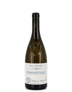 Weinkeller Hohenbrunn: Bild einer Weinflasche von vorne mit Etikett von Cantina di Gambellara mit Gambellara Classico D.O.C. 