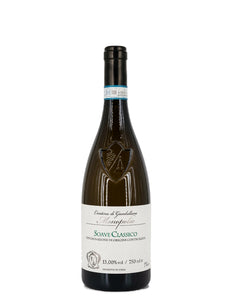 Weinkeller Hohenbrunn: Bild einer Weinflasche von vorne mit Etikett von Cantina di Gambellara mit Soave Classico D.O.C. 