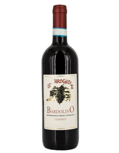 Weinkeller Hohenbrunn: Flaschenbild von vorne vom Weingut Le Brognole am Gardasee mit Bardolino Classico DOC