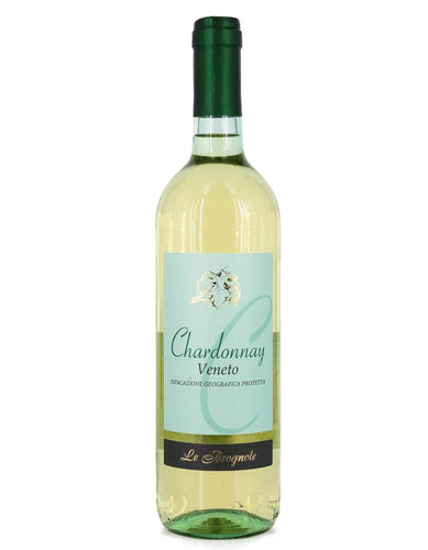 Weinkeller Hohenbrunn: Flaschenbild von vorne vom Weingut Le Brognole am Gardasee mit Chardonnay IGT Veneto