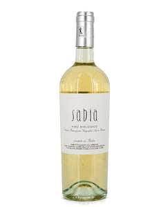 Weinkeller Hohenbrunn: Weinflasche von vorne mit Etikett von  der Cantina Le Tende mit Vino Sabia Bianco IGT