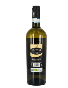 Weinkeller Hohenbrunn: Bild einer Weinflasche von vorne mit Etikett von  der Cantina Le Tende mit Custoza DOC