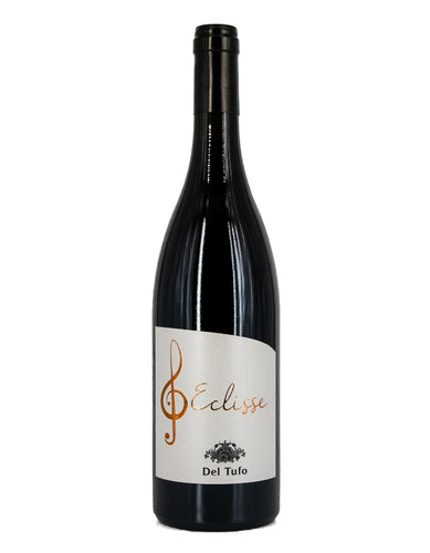 Weinkeller Hohenbrunn: Weinflasche von vorne mit Etikett mit Eclisse Rosso VDT vom Weingut Del Rosso im Piemont