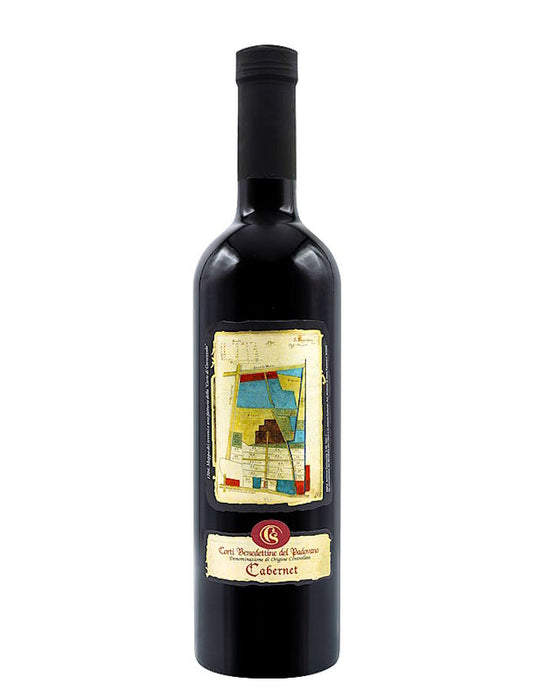 Der Weinkeller Hohenbrunn präsentiert eine Weinflasche vom Weingut Cantina di Conselve mit Cabernet Corti Benedettine DOC.