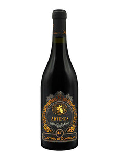 Der Weinkeller Hohenbrunn präsentiert eine Weinflasche vom Weingut Cantine di Conselve mit Merlot Raboso Ambasciatore IGT