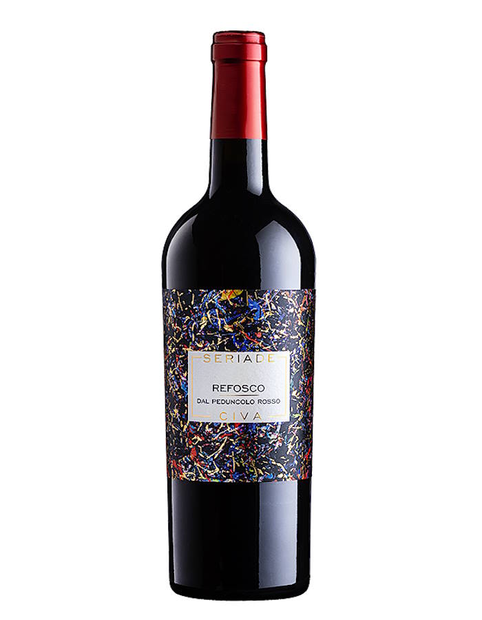 Weinkeller Hohenbrunn präsentiert eine Weinflasche von der Tenimenti Civa aus dem Friaul mit Refosco dal Peduncolo Colli Orientali del Friuli D.O.C. von vorne.