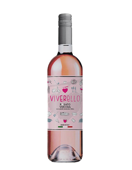 Der Weinkeller Hohenbrunn präsentiert eine Weinflasche von Fabiano mit Viverello Rosato IGT.