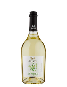 Weinkeller Hohenbrunn: Weinflasche mit Etikett von Galassi Vini mit Pinot Bianco - Chardonnay Frizzante I.G.T