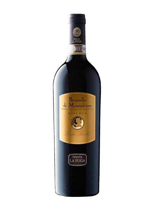 Weinkeller Hohenbrunn präsentiert eine Weinflasche der Tenuta La Fuga mit Brunello di Montalcino 