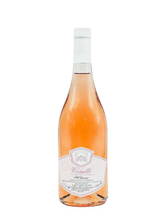 Der Weinkeller Hohenbrunn präsentiert eine Weinflasche vom Weingut F.illi Vincenzi mit Coralle Rosato Frizzante