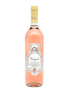 Der Weinkeller Hohenbrunn präsentiert eine Weinflasche vom Weingut F.illi Vincenzi mit Rossignolo Rosato I.G.T.