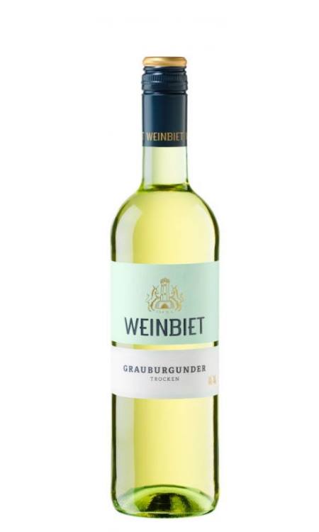 Weinkeller Hohenbrunn empfielt von der WG Weinbiet in der Pfalz: Grauburgunder Trocken - Qualitätswein